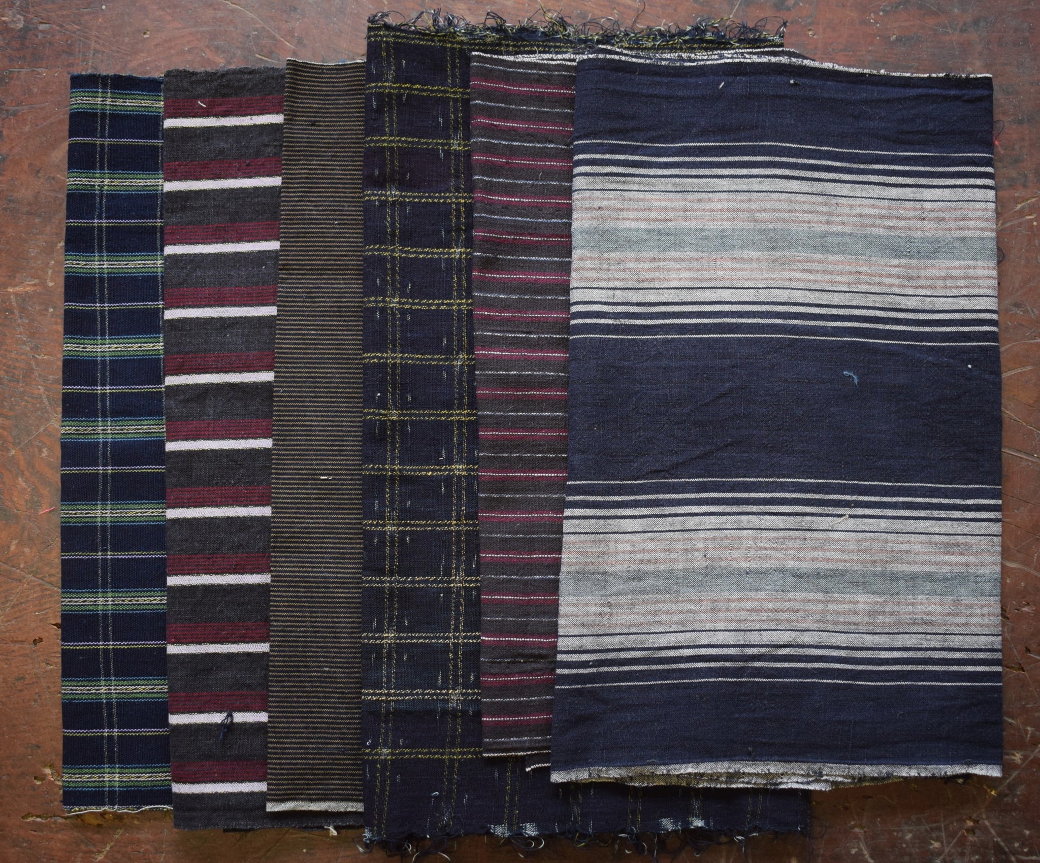 Antique Cotton Selection  - Stripes and Checks